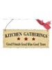 Country Kitchen Gatherings Plaque 